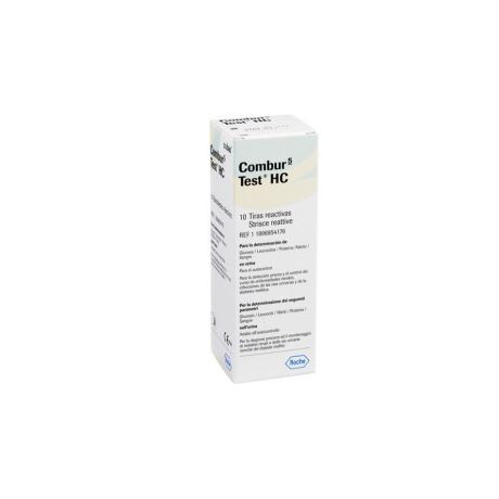 Striscia Visiva Per Autoanalisi In Urine Di Glucosio Leucociti Proteine Nitriti E Sangue Combur 5 Test Hc 10 Pezzi