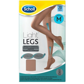 Scholl Lightlegs 20 Denari Taglia M Colore Nude 1 Paio