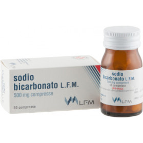 Sodio Bicarb 50 Compresse 500mg Flaconcino