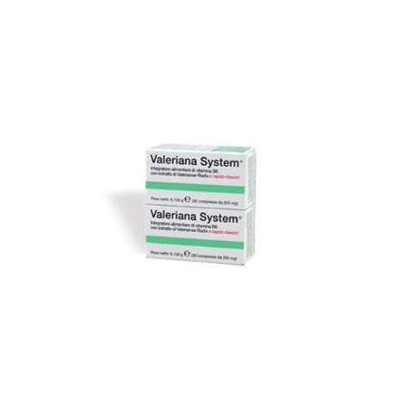 Valeriana System 30 Compresse+30 Compresse