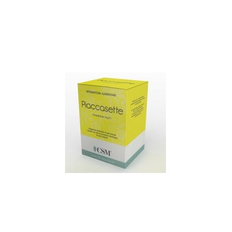 Piaccasette Polvere 15 Bustine 10 g