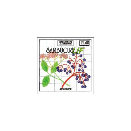 Sambucus Lif 50 Tavolette