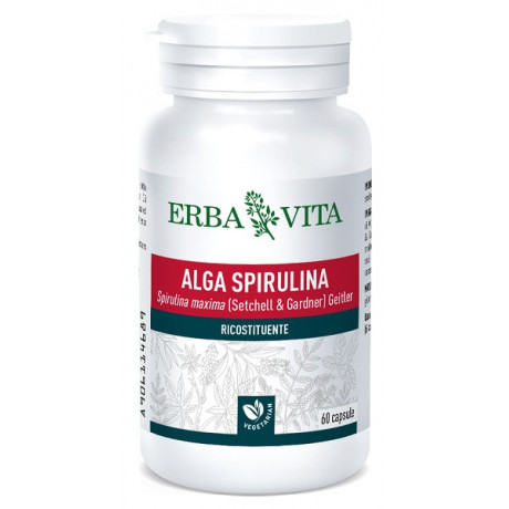 Alga Spirulina 60 Capsule 450 mg