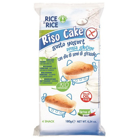 Rice&rice Riso Cake Allo Yogurt 4 X 45 g