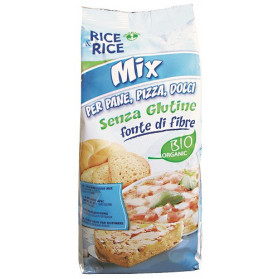 Rice&rice Mix Per Pane/pizza/dolci 500 g Senza Lievito