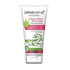 Aloevera2 Crema D'aloe Universale Viso Mani E Corpo 75 ml