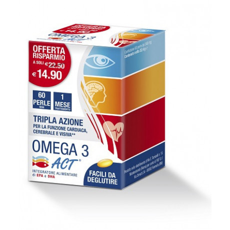 Omega 3 Act 60prl 540mg