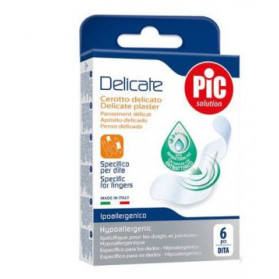 Cerotto Pic Delicate Dita Antibatterico 6 Pezzi