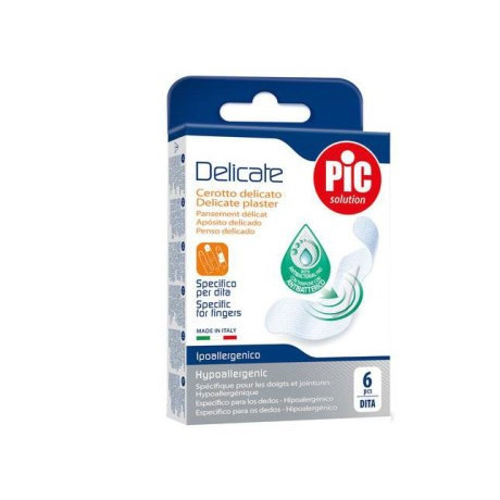 Cerotto Pic Delicate Dita Antibatterico 6 Pezzi