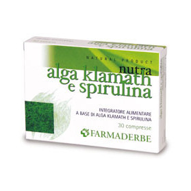 Alga Klamat Spirulina 30 Compresse