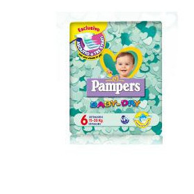 Pampers Baby Dry Extra Large 38 Pezzi