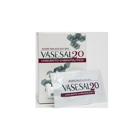 Vasesal 20 6 Bustine Pluridose Da 5 ml Unguento Cheratolitico