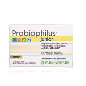 Probiophilus Junior 12 Bustine 24 g