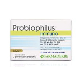 Probiophilus Immuno 12 Bustine 24 g