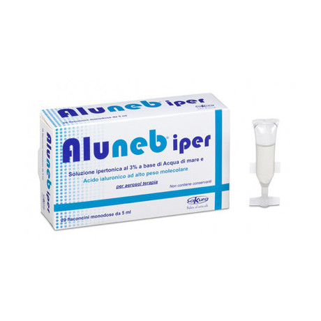 Soluzione Da Nebulizzare Aluneb Iper 20 Flaconcini Monodose Da 5 ml