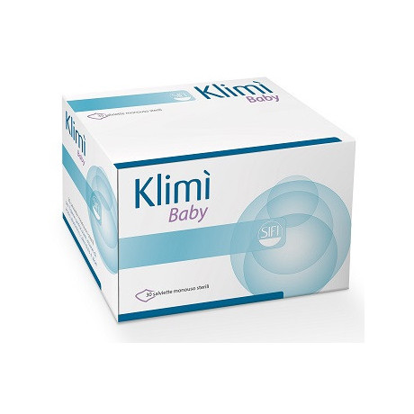 Klimi' Baby 30 Salviettine Monouso Sterili