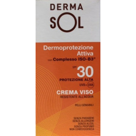 Dermasol Crema Viso Protezione Alta 50 ml
