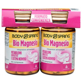 Body Spring Bipack Uso Orale Bio Magnesio 60compresse