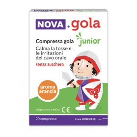 Nova Gola Junior Arancia 20 Compresse