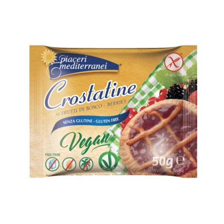 Piaceri Mediterranei Crostatine Frutti Di Bosco 50 g