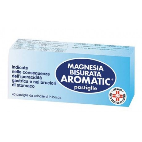 Magnesia Bisurata Arom 40 Compresse