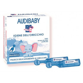 Audibaby 10 Acqua Di Mare Purificata 10 Flaconcini Monodose 2 ml