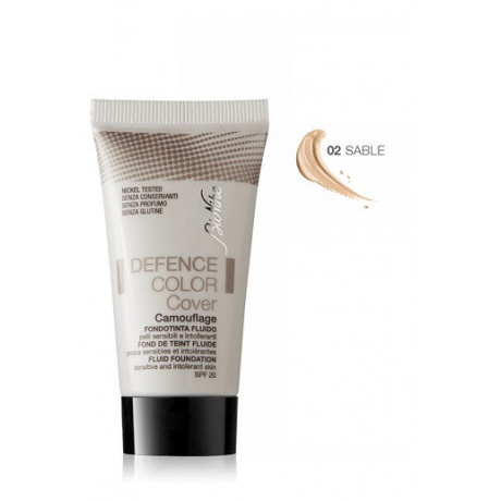 Defence Color Cover Fondotinta Fluido 02 Sable 30 ml