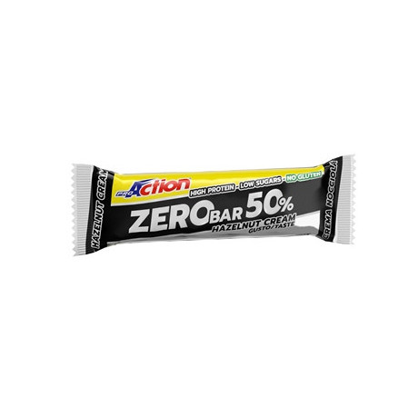 Proaction Zero Bar 50% Crema Di Nocciole 60 g