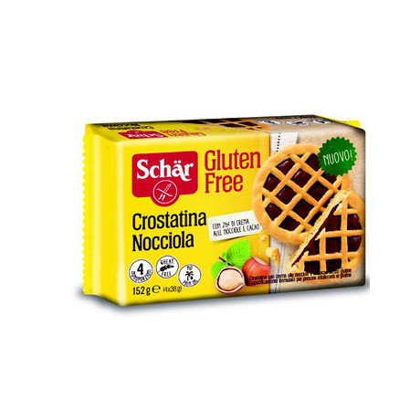 Schar Crostatina Nocciola 4 Pezzi