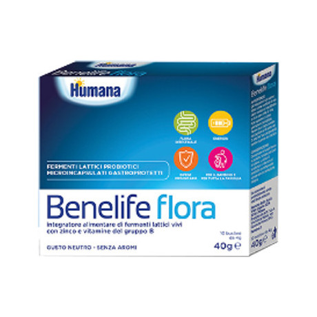 Benelife Flora 10 Bustine Da 4 g