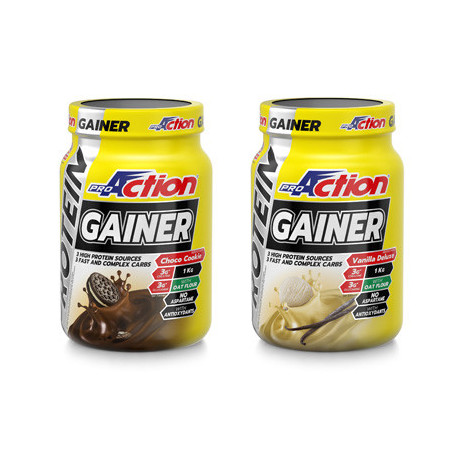 Proaction Protein Gainer Cioco Biscotto 1 Kg