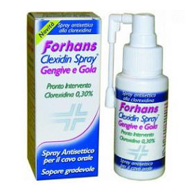 Collutorio Spray Con Clorexidina Forhans Clexidin 50ml