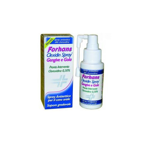 Collutorio Spray Con Clorexidina Forhans Clexidin 50ml