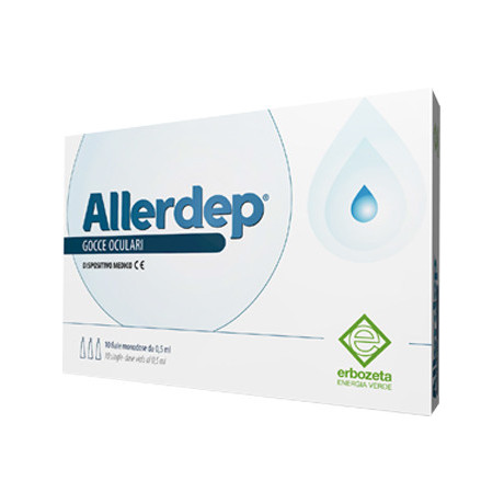 Allerdep Gocce Oculari 10 Fiale Monodose 0,5 ml