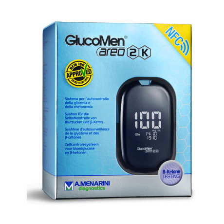 Strumento Glucomen Areo 2k Meter Set Per Monitoraggio Diabete