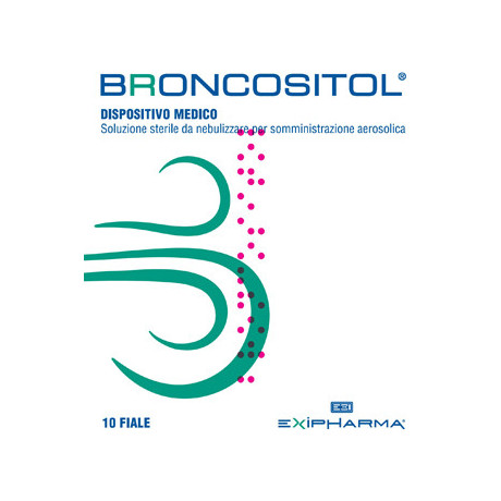 Broncositol Soluzione Sterile Da Nebulizzare Per Somministrazione Aerosolica 10 Fiale 3 ml