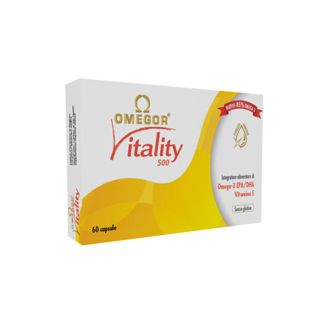 Omegor Vitality 500 60 Capsule