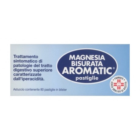 Magnesia Bisurata Arom 80 Compresse