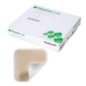 Mepilex Lite Medicazione In Schiuma Di Poliuretano 10x10 Cm 5 Pezzi