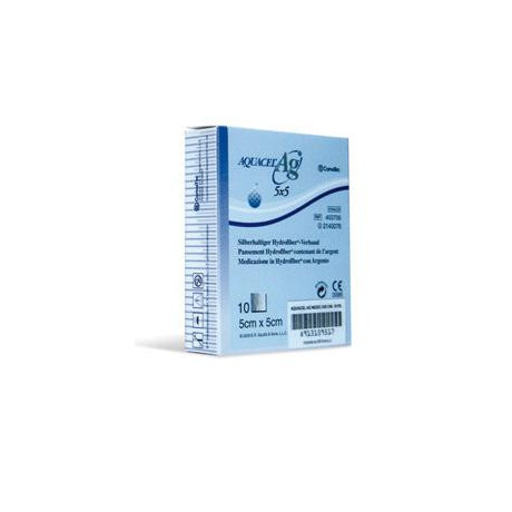 Medicazione Speciale Attiva Aquacel Ag Medicato 5x5cm 10 Pezzi