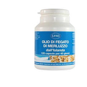 Olio Fegato Merluzzo 120 Capsule Lysi