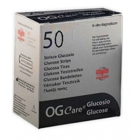 Strisce Misurazione Glicemia Ogcare 50 Pezzi