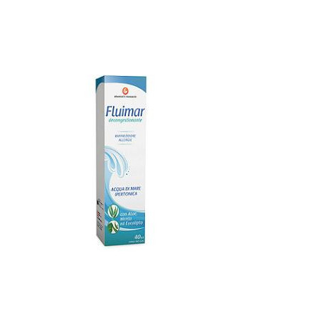 Fluimar Spray Decongestionante Nasale Ipertonico Con Acqua Di Mare 40 ml