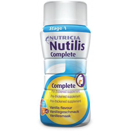Nutilis Complete Stage 1 Vaniglia 4 X 125 ml