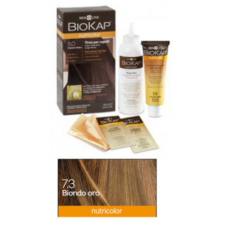 Biokap Nutricolor 7,3 New Biondo Oro Tinta Tubo + Flacone