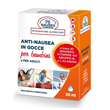 P6 Nausea Control Gocce Antinausea 30 ml