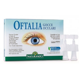 Oftalia Gocce Oculari Monodose 2 Strip Da 5 Fiale Da 0,5 ml