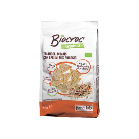 Biocroc Triangoli Di Legumi 40 g