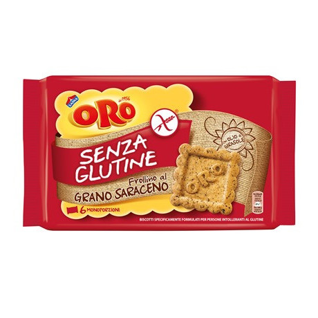 Oro Saiwa Senza Glutine Grano Saraceno 240 g 6 Monoporzioni