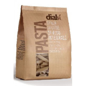 Dialsi' Pasta Riso Integrale Penne Rigate Numero 34 400 g